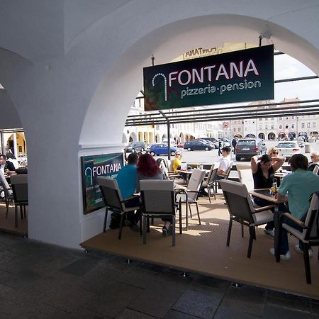 Fontana Pizzeria - Pension تشيسكي بوديوفيتسه المظهر الخارجي الصورة
